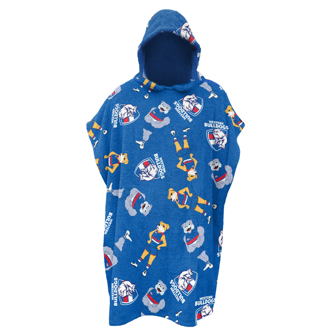 Western Bulldogs Youth Hooded Towel