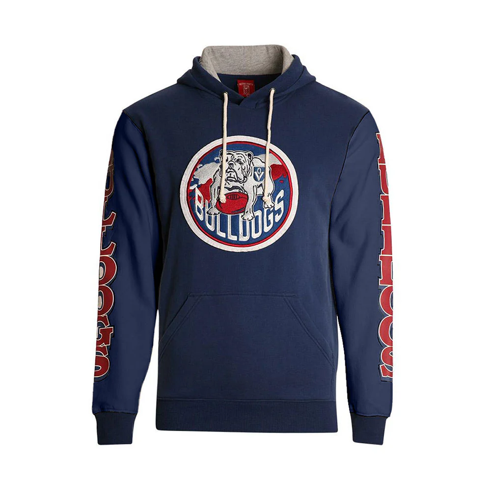 Western Bulldogs Youth Retro Pullover Hoody