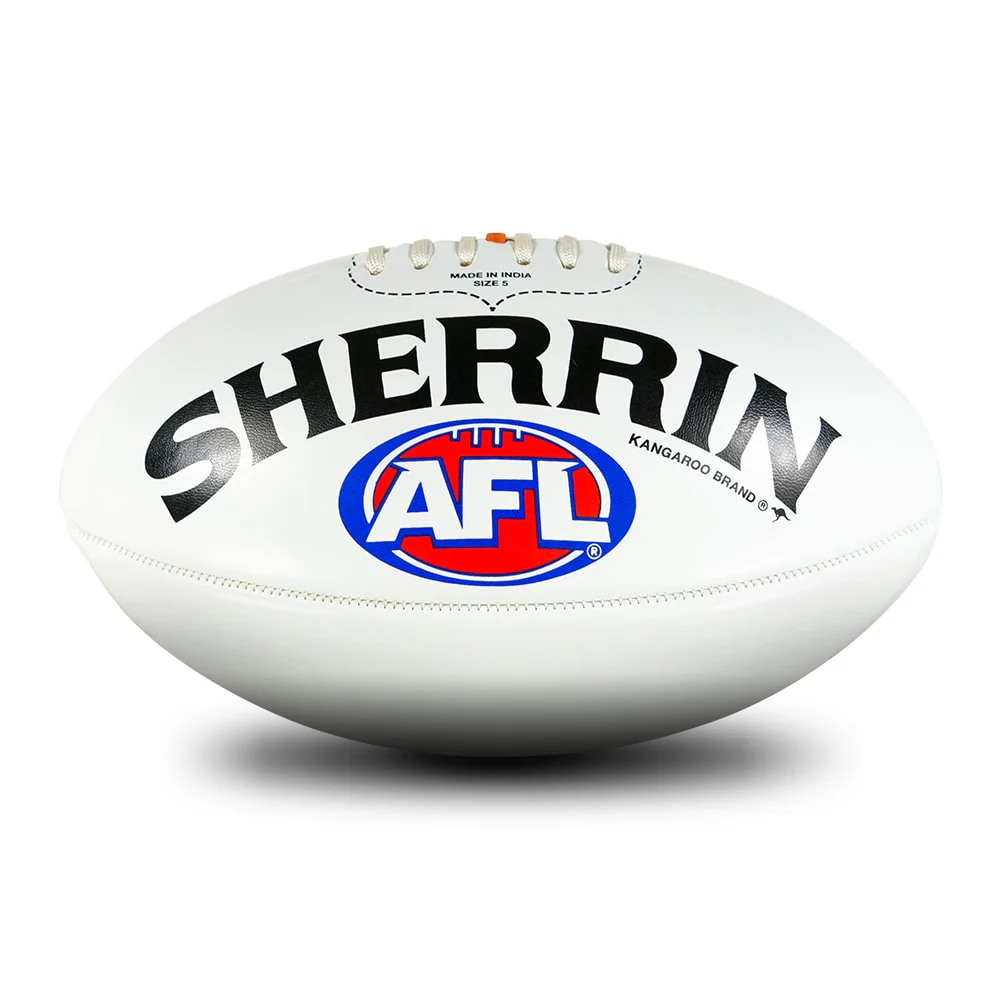 White Sherrin Grass Surface Football - Image 2